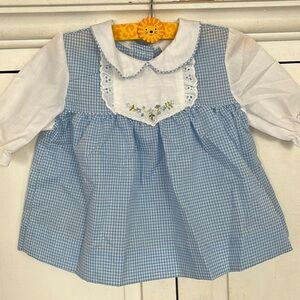 Vintage Baby Girls Dress 12 Months